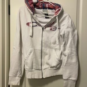 Oakley front zipper hoodie.